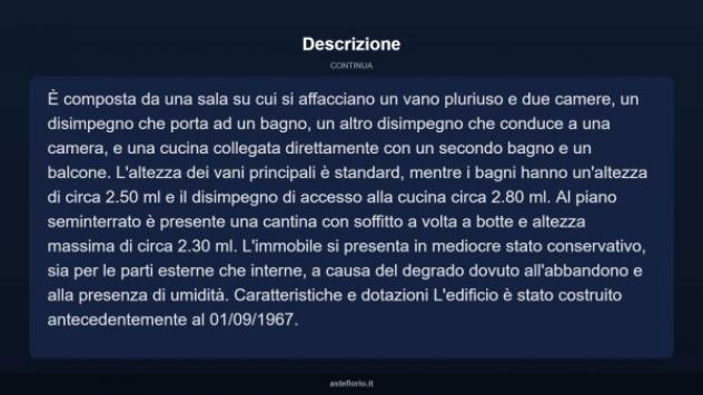 Immobile in asta di 195 m² in vendita a Sambuca Pistoiese - Foto 4
