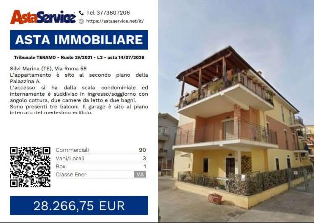 Tribunale TERAMO - Ruolo 29/2021 - L2 - Tribunale TERAMO - Ruolo 29/2021 - L2 - asta 14/07/2026