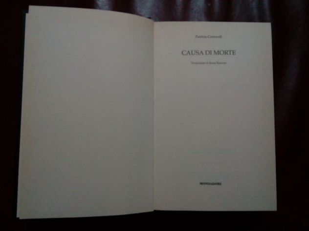 Libro: Causa di morte - Patricia Cornwell - Foto 5