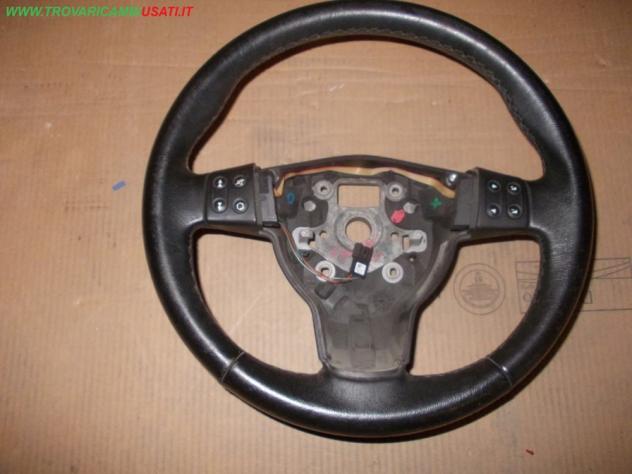 VOLANTE PELLE NERO CON COMANDI RADIO SEAT LEON (1P)  Meccanica  Sterzo  Volante  Volante SEAT - LEON - 01-06-2005 - 01-12-2012
