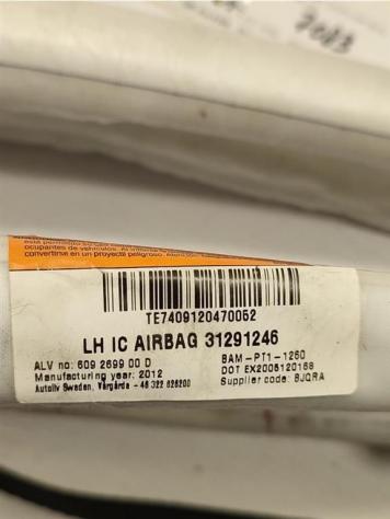 AIRBAG A TENDINA LATO SINISTRO VOLVO S80 2° Serie 31291246 (06) - Foto 2