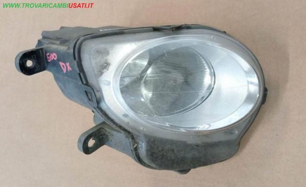 PROIETTORE INF.D.CON LAMPADINE  Parti elettriche  Fanaleria  Proiettori  Proiettore ant. FIAT - 500 - 01-07-2007 - 01-06-2015, FIAT - 500 CABRIO - 0