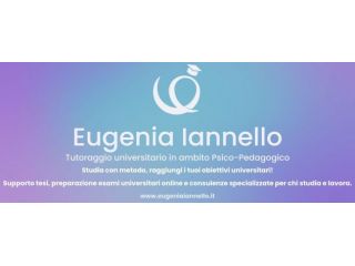 Assistenza universitaria per studenti lavoratori Supporto in Psicologia