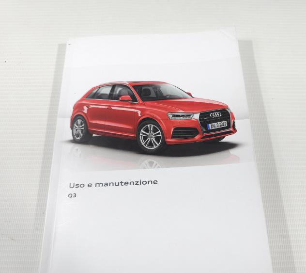 LIBRETTO USO E MANUTENZIONE AUDI Q3 Serie (8UG) 8U0012750AD (14) - Foto 15