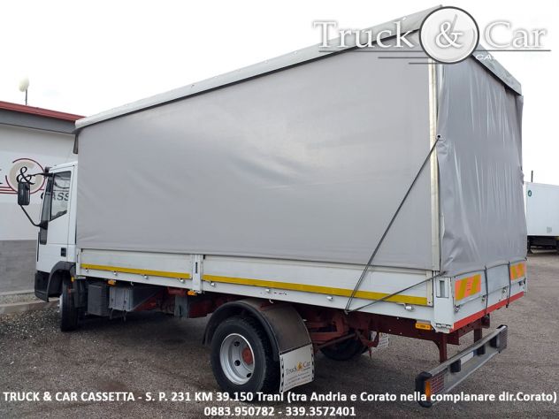 RIF.518 – IVECO EUROCARGO 75 E 14 – CASSONE CENTINATO – 1999 - Foto 4
