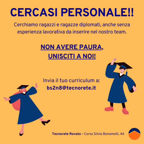 CERCHIAMO UN/A COLLABORATORE/TRICE PER AGENZIA TECNORETE!