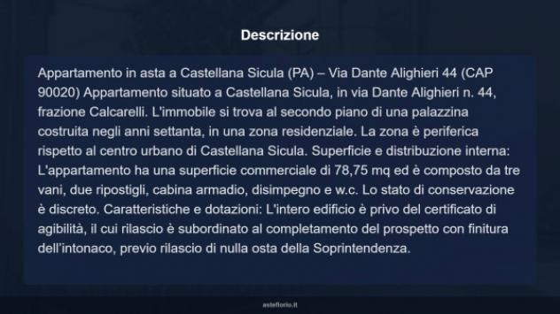 Immobile in asta di 78 m² in vendita a Castellana Sicula - Foto 11