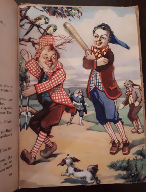 LE MASCHERE animate, Italiano Marchetti, Disegni animati di A. Mussino, 1944. - Foto 9