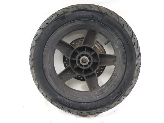 YAMAHA X-MAX YP 250 1B9F53383000 CERCHIO RUOTA POSTERIORE 14X3.75 05 - 07 REAR WHEEL DISCO BLOCCATO - Foto 4