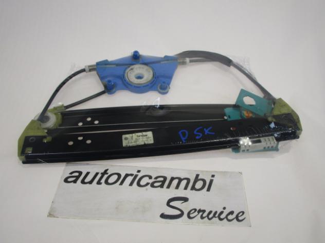7L0839461 MECCANISMO ALZA-VETRO ALZA-CRISTALLO PORTA POSTERIORE SINISTRA VOLKSWAGEN TOUAREG 2.5 D 4X4 128KW 6M 5P (2005) RICAMBI USATO