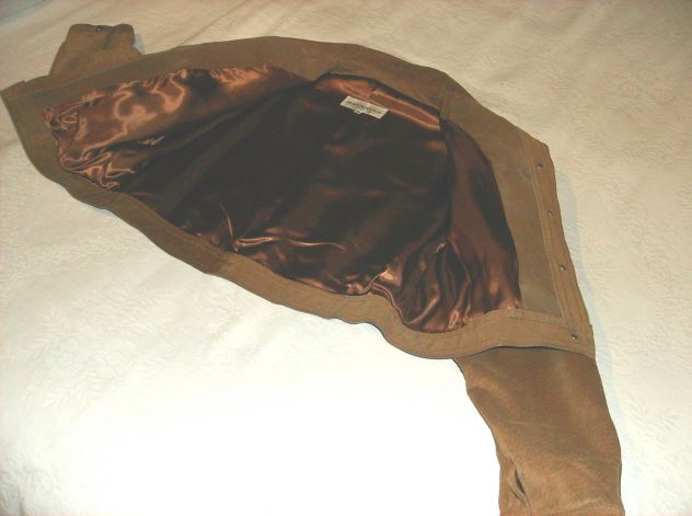 GIBBINO CORTO PELLE MARRONE TG.S - Foto 4