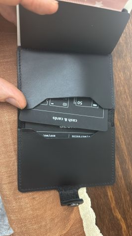 Portacarte e porta banconote SECRID – Elegante, compatto e sicuro - Foto 9