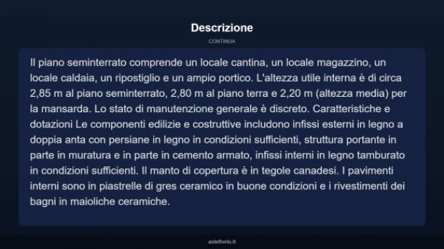 Immobile in asta di 210 m² in vendita a Toffia - Foto 8