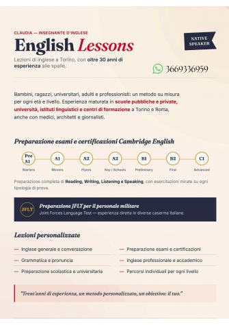LEZIONI DI INGLESE - Foto 2