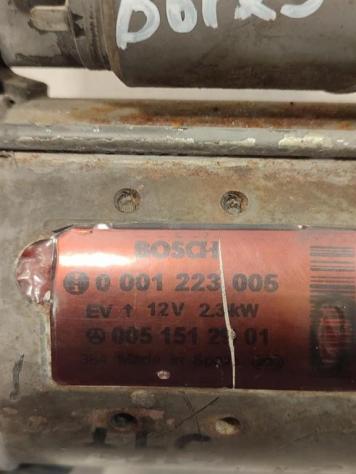 MOTORINO D' AVVIAMENTO MERCEDES Classe E Berlina W211 0001223005 0051512901 647961 diesel 2685 (0207) - Foto 3