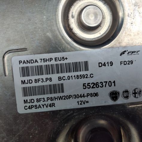 Centralina motore mjd8f3.p8Fiat Panda 2014 55263701 - Foto 4