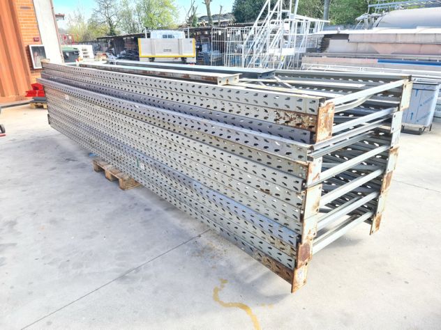14 metri di scaffalatura porta pallet usata - Foto 4