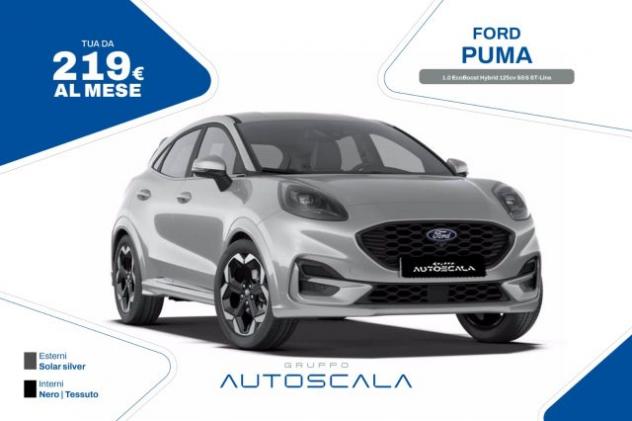 FORD Puma 1.0 EcoBoost Hybrid 125cv S&S ST-Line rif. 24105329