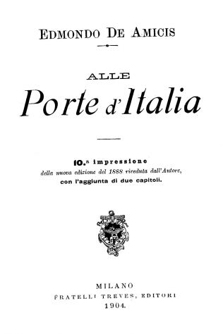 Alle porte d’Italia