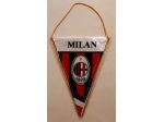 GAGLIARDETTO TRIANGOLARE CON LOGO UFFICIALE MILAN art. MI1210 NUOVO