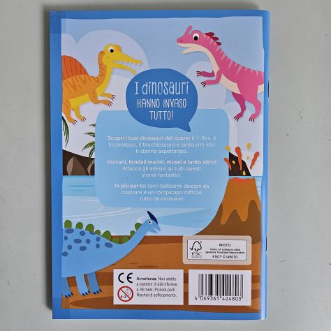 Libro di Adesivi, Dinosauri - Céline Erath - Michael Fischer - 2026 - TRACCIATA! - Foto 10