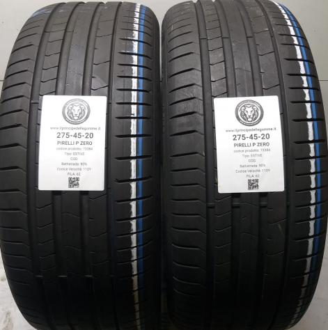 2 GOMME 275 45 20 PIRELLI A73384