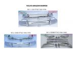 Volvo Amazon style EU / USA / Station Wagon Estate P220 bumper (1956-1970) new