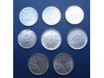 Lotto293 - francia n. 8 monete da 2 e 5 francs vedi foto e descrizione