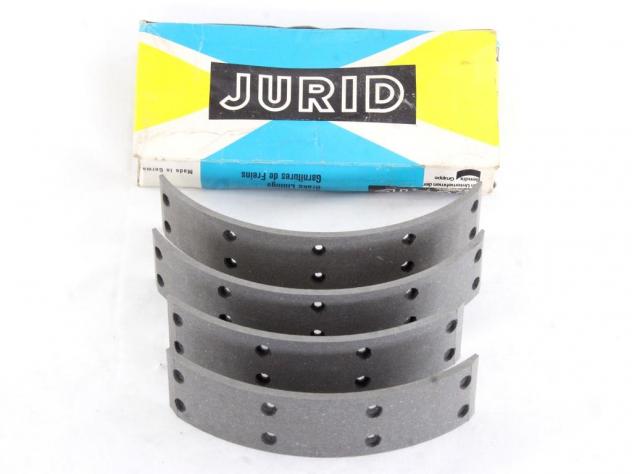 28001011270018 KIT PATTINI GANASCE FERODI POSTERIORI A TAMBURO PEUGEOT 304 1.4 D 33 KW (1978) RICAMBIO NUOVO SZCH 891