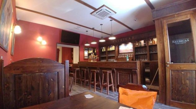 Sgabello h.80 legno per pub, per enoteca - Foto 5