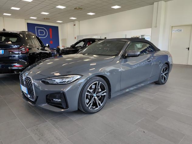 BMW Serie 4 430i Cabrio Msport Pelle Fari LED Front&LaneAssist