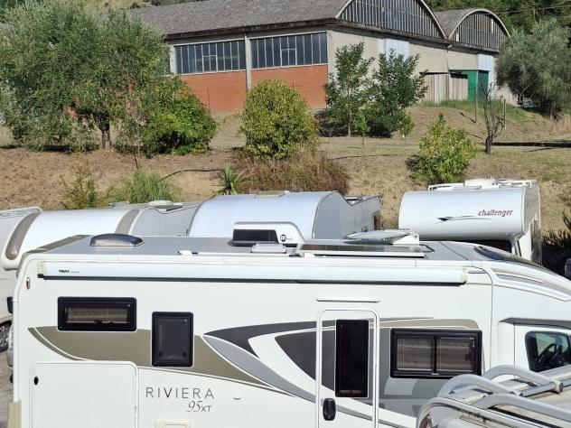 CAMPER CI DUCATO SEMINTEGRALE 6 POSTI SEMIDINETTE GARAGE LETTO BASCULANTE CLIMATIZZATORE FOTOVOLTAICO CAMPEGGIO USATI GENERALI 1776 - Foto 6