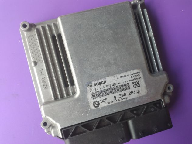 Centralina Motore 0281016068 BMW Serie 1 2.0 85KW Diesel 2009 N47D20A Centrali - Foto 2