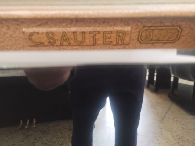 Pianoforte Sauter tedesco con trasporto e panca inclusi - Foto 3