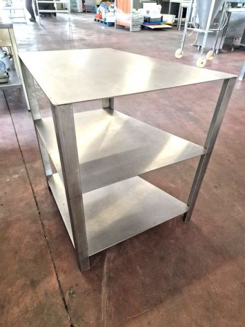 tavolo inox di finitura usato