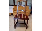 POLTRONCINE STILE ANTICO LEGNO MASSELLO X SALA DA PRANZO
