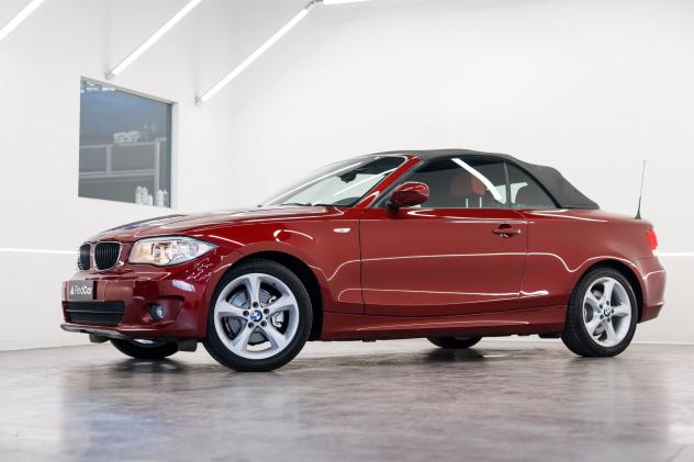 BMW Serie 1 Bmw 118 i 143cv Cabrio Attiva *Restyling*Sedili riscaldati*Interni Pelle "boston"/korall-rot*Frangivento*PDC* - Foto 2