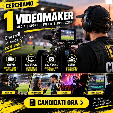 CERCHIAMO 3 NUOVI COLLABORATORI Commerciale • Video • Media • Sport • Eventi - Foto 4