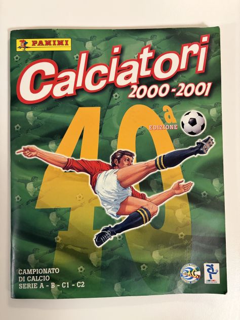 Album Calciatori Panini 00-01 COMPLETO- 40° Anniversario-Roma Scudetto - Totti - Foto 3