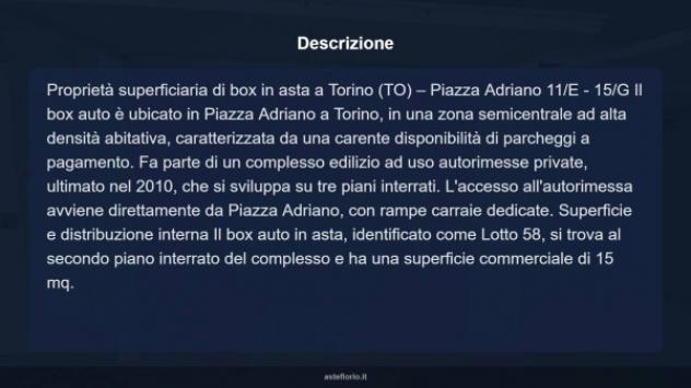 Immobile in asta di 15 m² in vendita a Torino - Foto 4