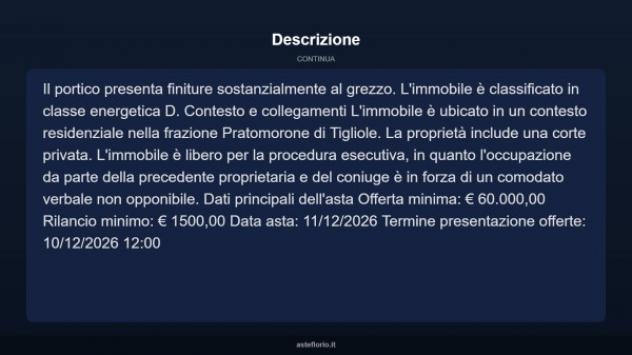 Immobile in asta di 309 m² con più di 5 locali in vendita a Tigliole - Foto 13