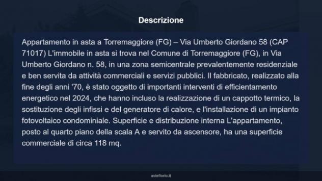 Immobile in asta di 118 m², box auto in vendita a Torremaggiore - Foto 14