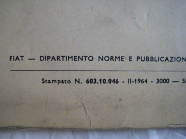 CATALOGO PARTI DI RICAMBIO CARROZZERIA FIAT 1100 D 2^ EDIZIONE - Foto 7