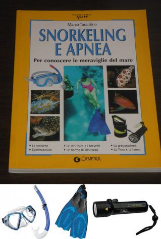 SNORKELING E APNEA, Marco Tarantino, Giunti Demetra 2006. - Foto 4