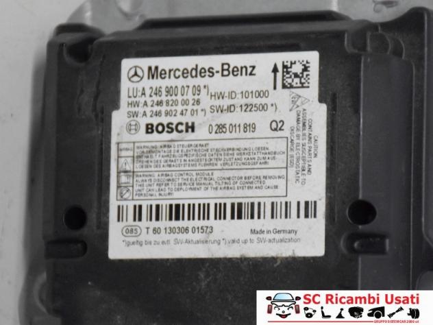 CENTRALINA AIRBAG MERCEDES Classe B (W242) A2469000709 (1214) - Foto 3