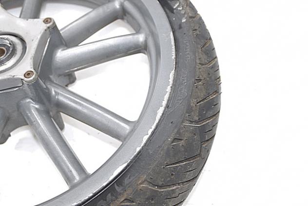 CERCHIO RUOTA ANTERIORE 16X3.00 PIAGGIO CARNABY 200 2007 - 2011 56416R FRONT WHEEL DA RIVERNICIARE - Foto 2