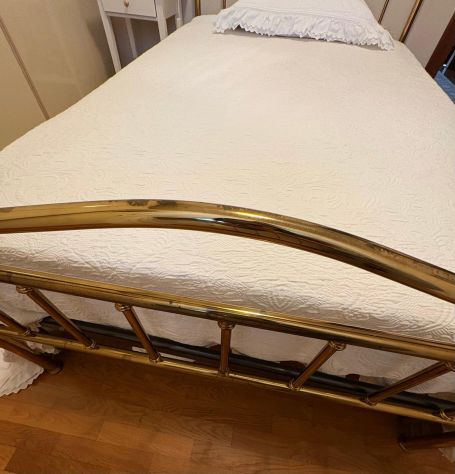 Letto vintage stile ottone - Foto 6