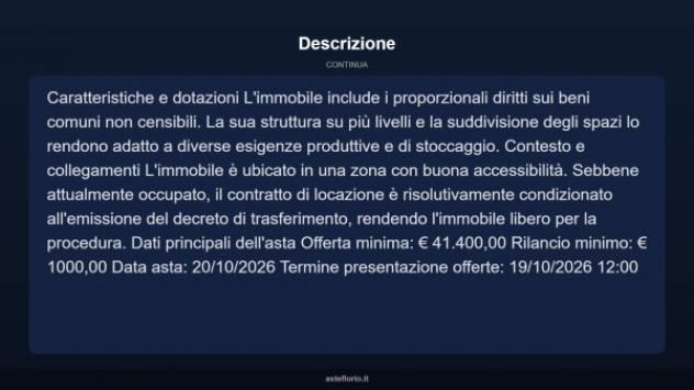 Immobile in asta di 300 m² in vendita a Mugnano del Cardinale - Foto 4