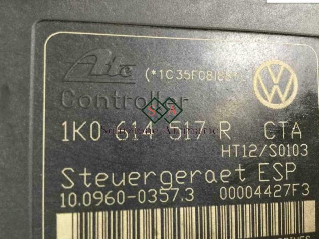 Volkswagen Golf centralina gruppo ABS 1K0614517R - Foto 3