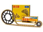 Kit trasmissione per Mv Agusta Brutale 910 1078 675 800 Did  Rk corona pignone